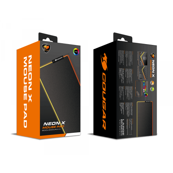 Cougar Neon X RGB Tapis de souris Cougar, Ultra Pc Gamer Maroc