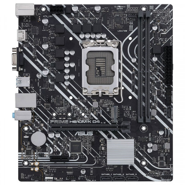 ASUS PRIME H610M-K D4 Socket 1700 ASUS, Ultra Pc Gamer Maroc
