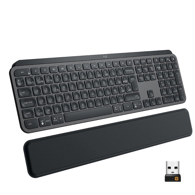 Logitech MX Keys Plus (Graphite) Claviers Logitech Maroc