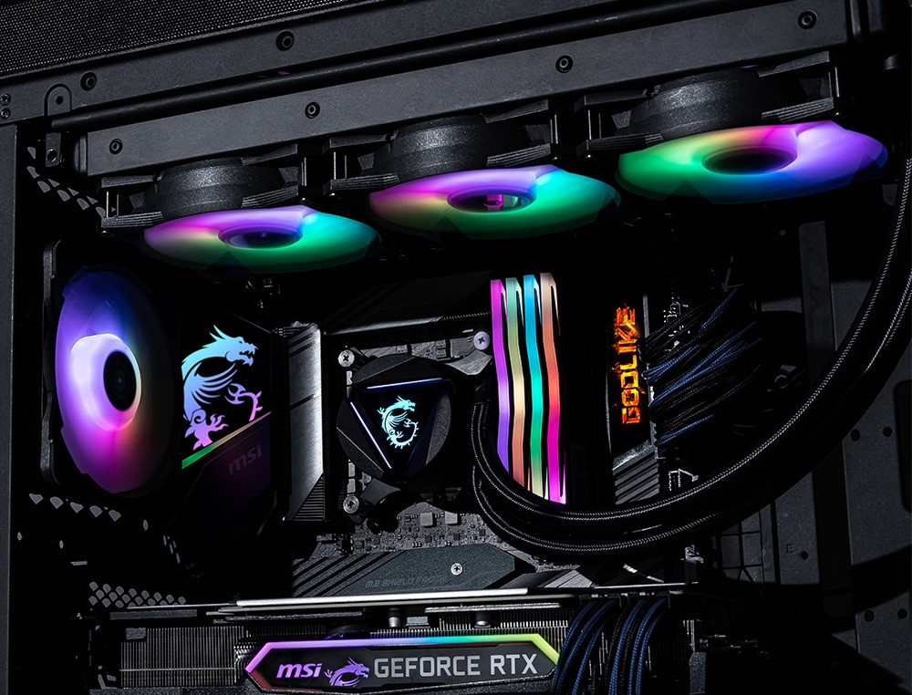 MSI MAG CoreLiquid 360R V2 - Watercooling 1 MSI MAG CORELIQUID 360R V2 Kits Watercooling