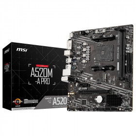 MSI A520M-A PRO Cartes mères MSI, Ultra Pc Gamer Maroc