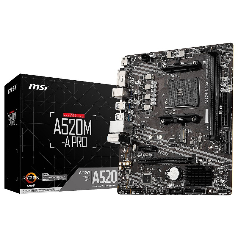 MSI A520M-A PRO Cartes mères