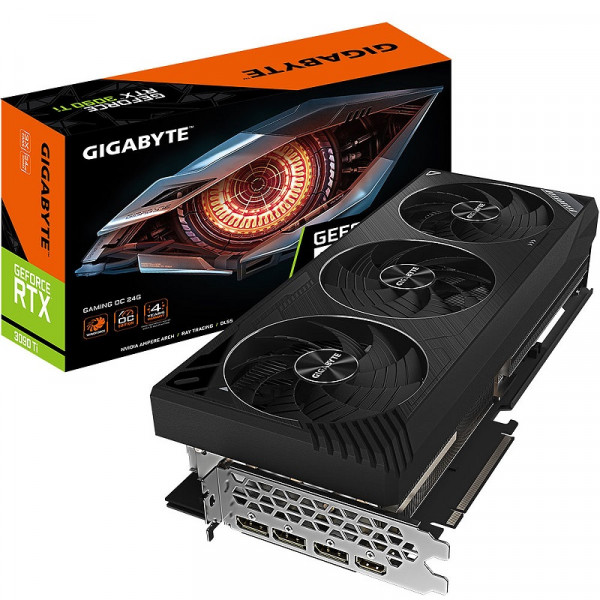 Gigabyte GeForce RTX 3090 Ti GAMING OC 24GB GDDR6X Cartes graphiques Gigabyte, Ultra Pc Gamer Maroc