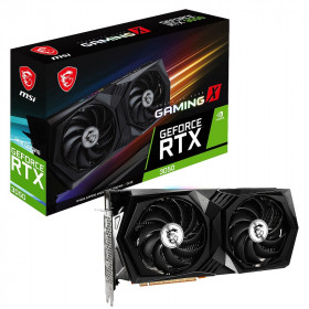 MSI GeForce RTX 3050 GAMING X 8GB GDDR6 Cartes graphiques MSI, Ultra Pc Gamer Maroc