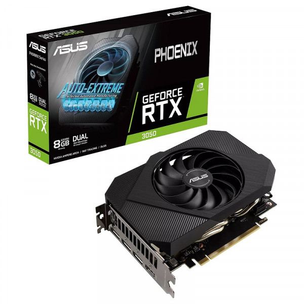 ASUS GeForce RTX 3050 Phoenix 8GB GDDR6 Cartes graphiques ASUS, Ultra Pc Gamer Maroc