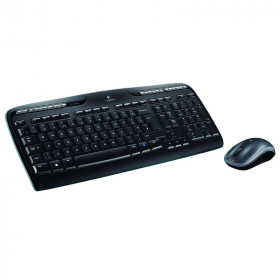 Logitech Wireless Desktop MK330 Sans-fil (AZERTY) Kits claviers/souris Logitech, Ultra Pc Gamer Maroc