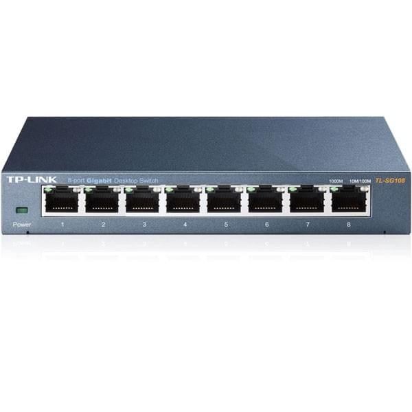 TP-LINK TL-SG108 Réseau TP-LINK, Ultra Pc Gamer Maroc