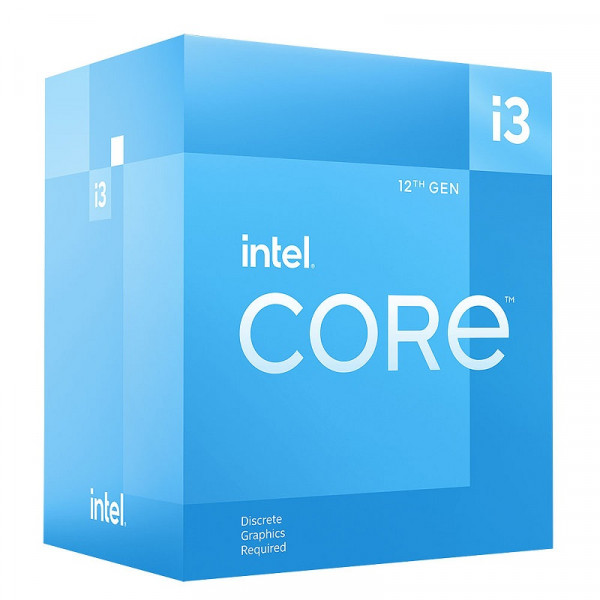Intel Core i3 12100F (3.3 GHz / 4.3 GHz) Processeurs Intel, Ultra Pc Gamer Maroc