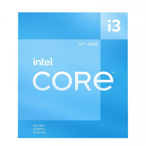 Intel Core i3 12100F (3.3 GHz / 4.3 GHz) Processeurs Intel, Ultra Pc Gamer Maroc