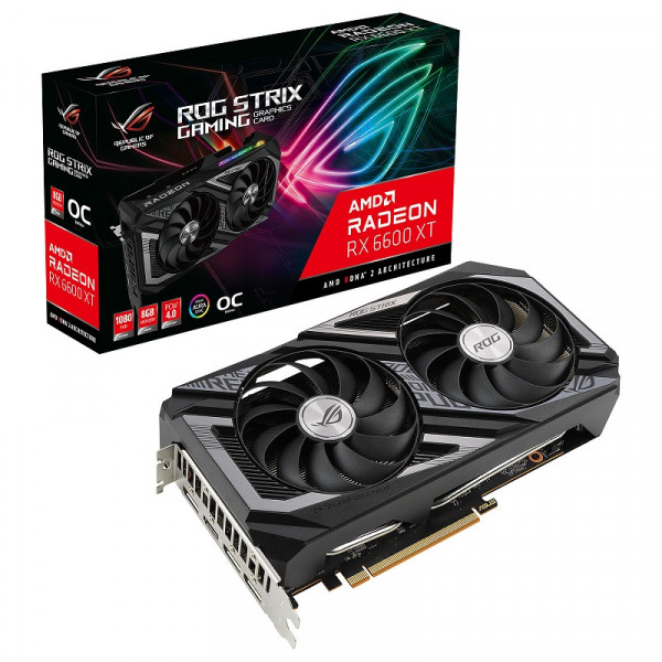 ASUS Radeon RX 6600 XT ROG STRIX OC 8GB GDDR6 NVIDIA ASUS, Ultra Pc Gamer Maroc