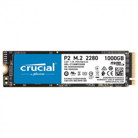 Crucial P2 M.2 PCIe NVMe 1TB Disques SSD Crucial, Ultra Pc Gamer Maroc