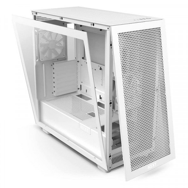 NZXT H7 Flow Blanc Boitiers PC NZXT, Ultra Pc Gamer Maroc
