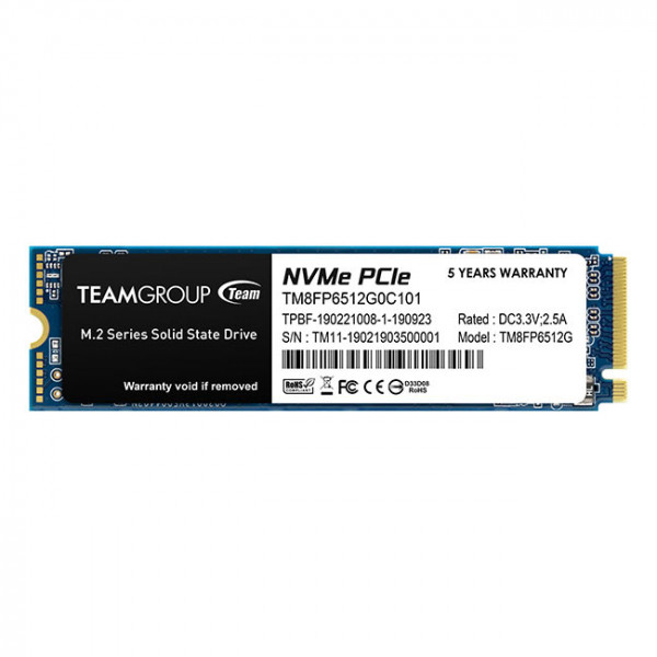 TeamGroup MP33 M.2 PCIe NVMe 512GB Disques SSD Team Group, Ultra Pc Gamer Maroc