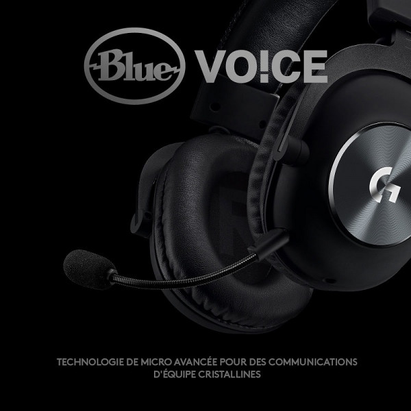 Logitech G Pro X Gaming Noir Casques Logitech, Ultra Pc Gamer Maroc