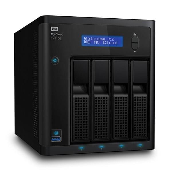WD My Cloud EX4100 16TB (4 x 4TB) Réseau Western Digital, Ultra Pc Gamer Maroc