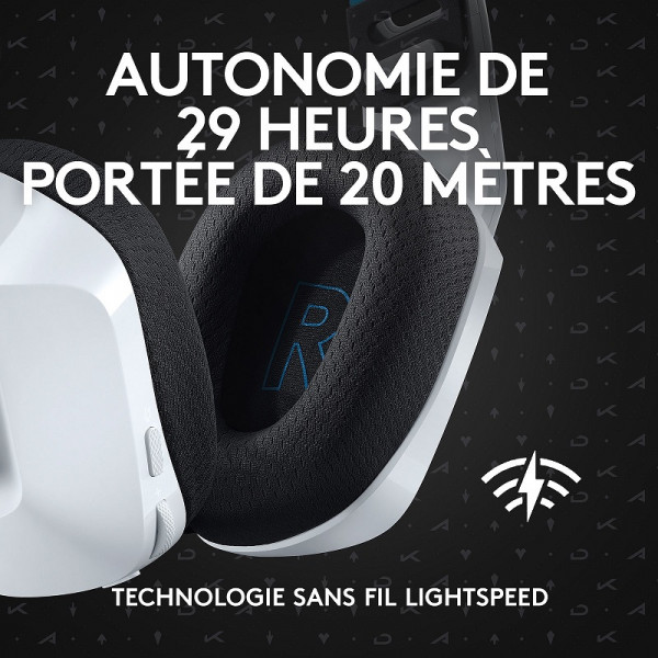 Logitech G G733 Lightspeed (LoL K/DA) Casques Logitech, Ultra Pc Gamer Maroc