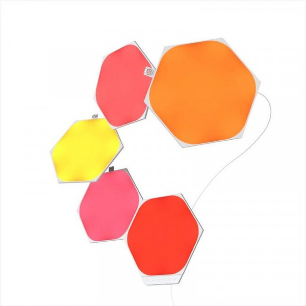 Nanoleaf Shapes Hexagones Starter Kit (5 pièces) Périphériques de jeu Nanoleaf, Ultra Pc Gamer Maroc