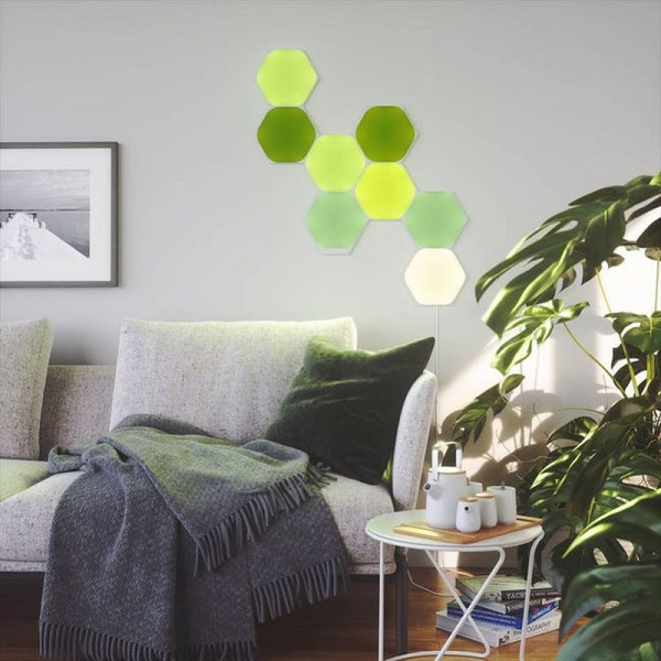 Nanoleaf Shapes Hexagones Starter Kit (5 pièces) Périphériques de jeu Nanoleaf, Ultra Pc Gamer Maroc