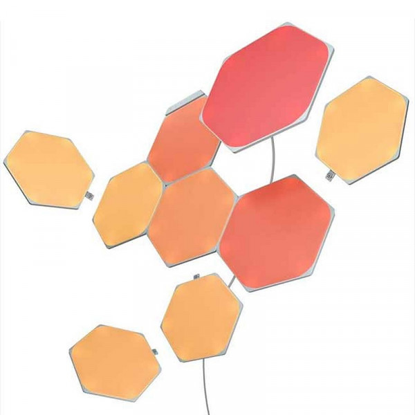Nanoleaf Shapes Hexagones Starter Kit (9 pièces) Périphériques de jeu Nanoleaf, Ultra Pc Gamer Maroc