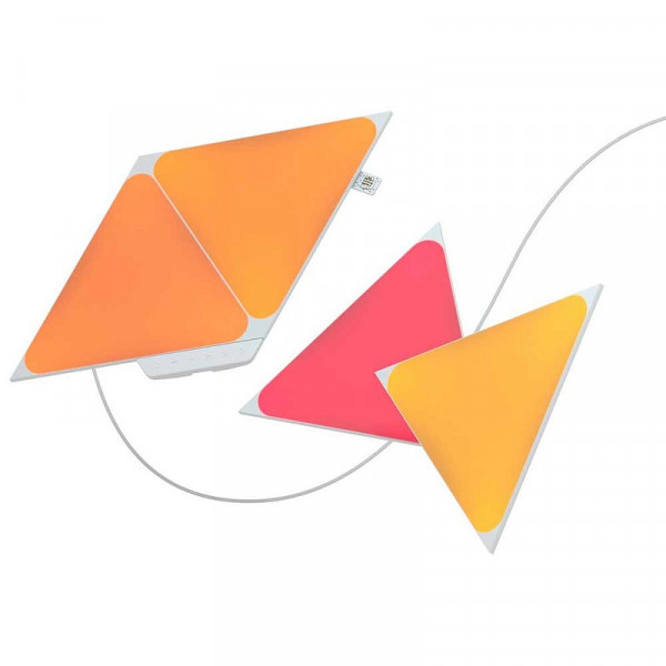 Nanoleaf Shapes Triangles Starter Kit (4 pièces) Périphériques de jeu Nanoleaf, Ultra Pc Gamer Maroc