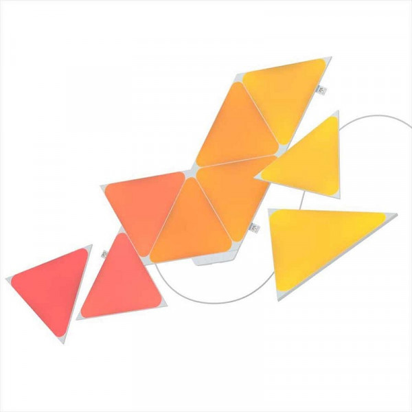 Nanoleaf Shapes Triangles Starter Kit (9 pièces) Périphériques de jeu Nanoleaf, Ultra Pc Gamer Maroc