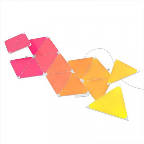 Nanoleaf Shapes Triangles Starter Kit (15 pièces) Périphériques de jeu Nanoleaf, Ultra Pc Gamer Maroc