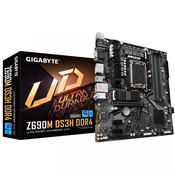 Gigabyte Z690M DS3H DDR4 Cartes mères Gigabyte, Ultra Pc Gamer Maroc
