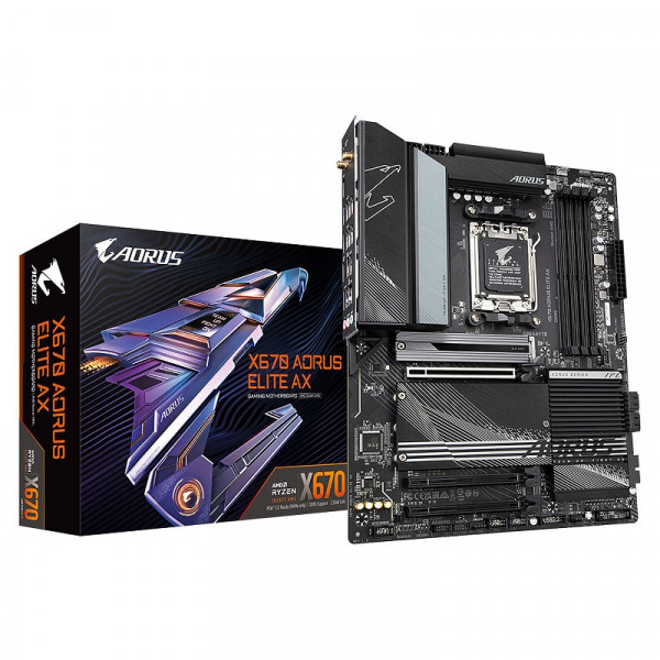 Gigabyte X670 AORUS ELITE AX Cartes mères Gigabyte, Ultra Pc Gamer Maroc