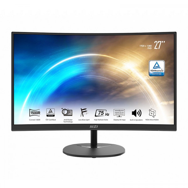 MSI PRO MP271C 27" IPS 75Hz Moniteurs MSI, Ultra Pc Gamer Maroc