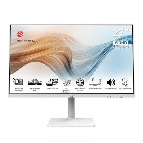 MSI Modern MD272QPW 27" 2K IPS Moniteurs MSI, Ultra Pc Gamer Maroc