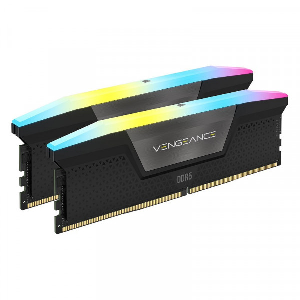 Corsair Vengeance RGB DDR5 32Go (2 x 16Go) 5200 MHz CL40 Mémoire vive DDR5 Corsair, Ultra Pc Gamer Maroc