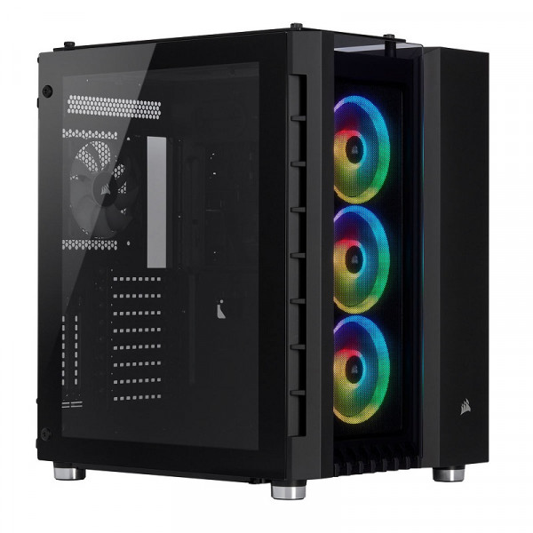 Corsair Crystal 680X RGB Black Boitiers PC Corsair, Ultra Pc Gamer Maroc