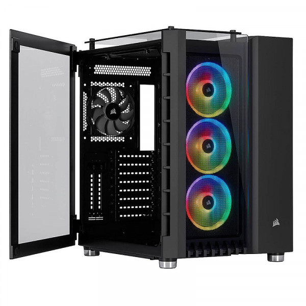 Corsair Crystal 680X RGB Black Boitiers PC Corsair, Ultra Pc Gamer Maroc