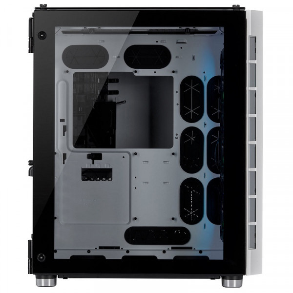 Corsair Crystal 680X RGB White Boitiers PC Corsair, Ultra Pc Gamer Maroc
