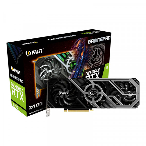 Palit GeForce RTX 3090 GamingPro 24GB GDDR6X Cartes graphiques Palit, Ultra Pc Gamer Maroc
