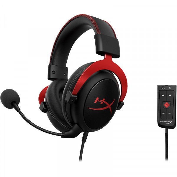 HyperX Cloud II (Rouge) Casques HyperX, Ultra Pc Gamer Maroc