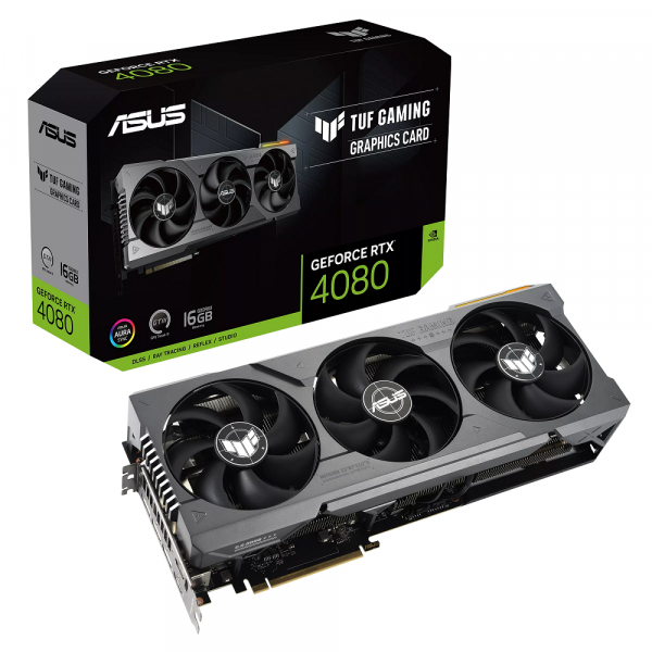 ASUS GeForce RTX 4080 TUF Gaming 16GB GDDR6X Cartes graphiques ASUS, Ultra Pc Gamer Maroc