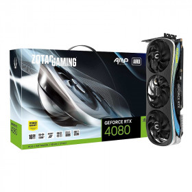 ZOTAC GeForce RTX 4080 AMP Extreme AIRO 16GB GDDR6X Cartes graphiques Zotac, Ultra Pc Gamer Maroc
