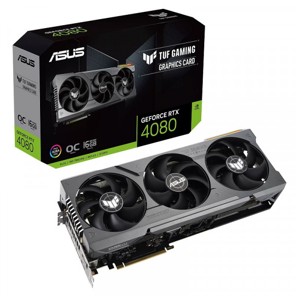 ASUS GeForce RTX 4080 TUF Gaming OC Edition 16GB GDDR6X Cartes graphiques ASUS, Ultra Pc Gamer Maroc