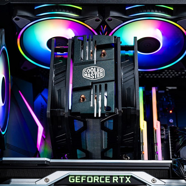 Cooler Master Hyper 212 Turbo ARGB Refroidissement Cooler Master, Ultra Pc Gamer Maroc
