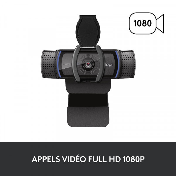 Logitech HD Pro Webcam C920s Webcams Logitech, Ultra Pc Gamer Maroc