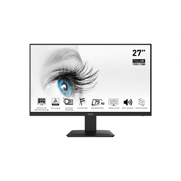 MSI PRO MP273 27" IPS 75Hz Moniteurs MSI, Ultra Pc Gamer Maroc