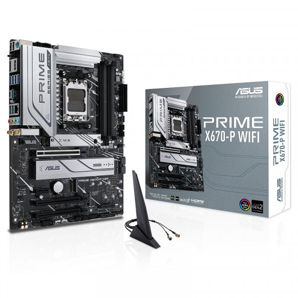 ASUS PRIME X670-P WIFI Cartes mères ASUS, Ultra Pc Gamer Maroc