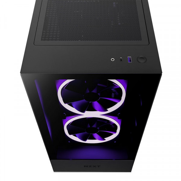 NZXT H5 Elite Black Boitiers PC NZXT, Ultra Pc Gamer Maroc
