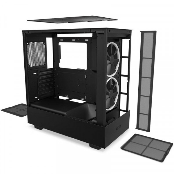 NZXT H5 Elite Black Boitiers PC NZXT, Ultra Pc Gamer Maroc