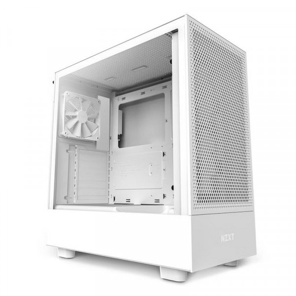 NZXT H5 Flow White Boitiers PC NZXT, Ultra Pc Gamer Maroc