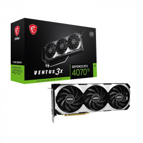 MSI GeForce RTX 4070 Ti VENTUS 3X OC 12GB GDDR6X Cartes graphiques MSI, Ultra Pc Gamer Maroc