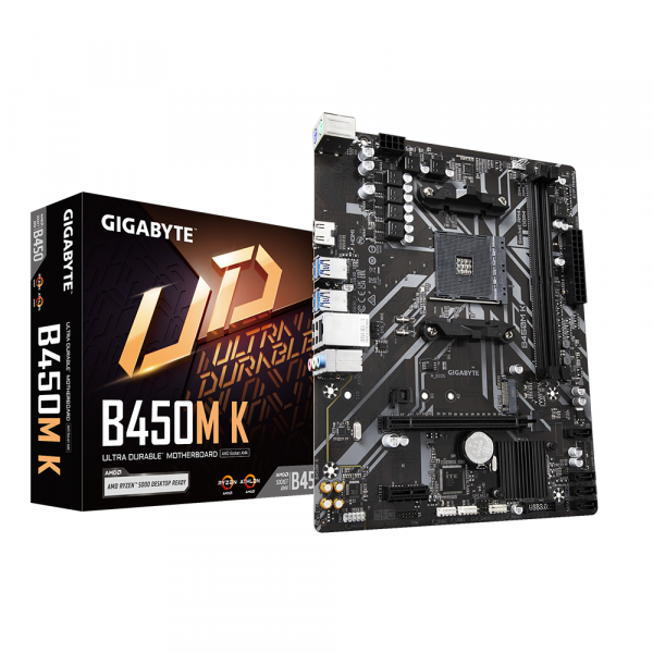 Gigabyte B450M K Cartes mères Gigabyte, Ultra Pc Gamer Maroc