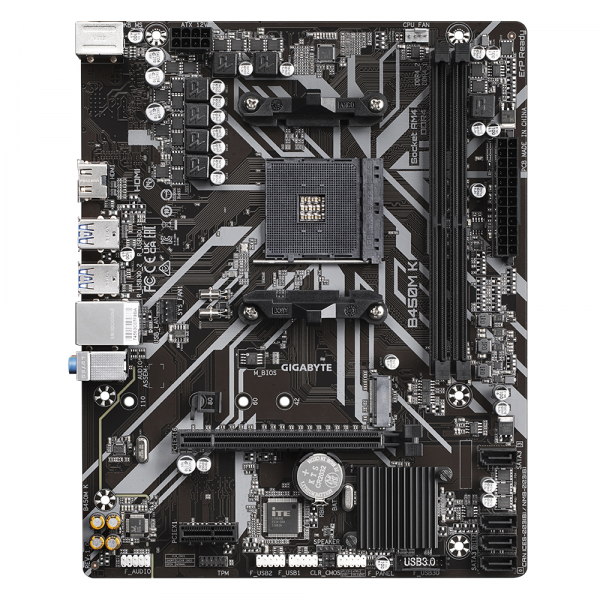 Gigabyte B450M K Cartes mères Gigabyte, Ultra Pc Gamer Maroc