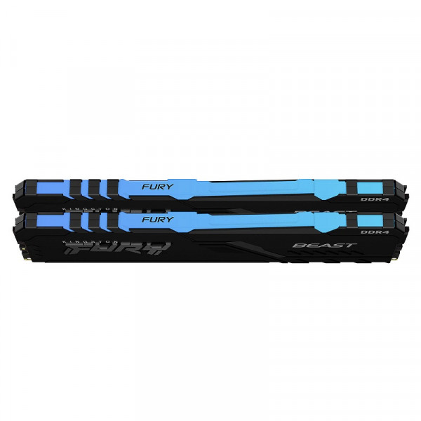 Kingston FURY Beast RGB 16Go (2 x 8Go) DDR4 3200 MHz CL16 Mémoire vive PC Kingston, Ultra Pc Gamer Maroc